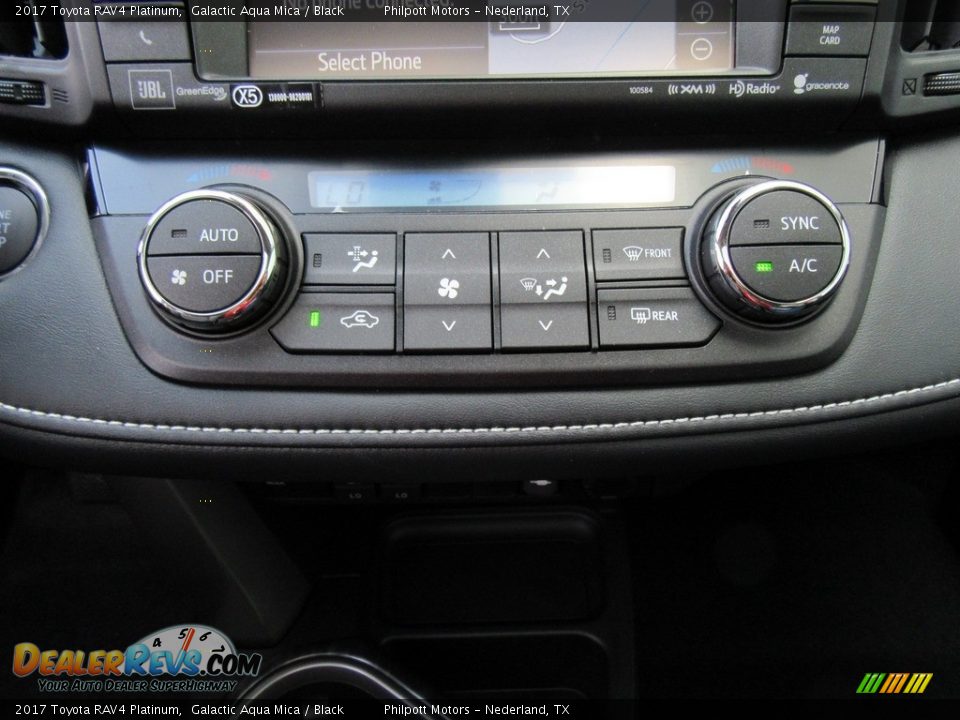 Controls of 2017 Toyota RAV4 Platinum Photo #28