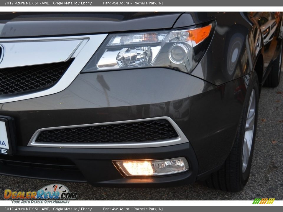 2012 Acura MDX SH-AWD Grigio Metallic / Ebony Photo #32
