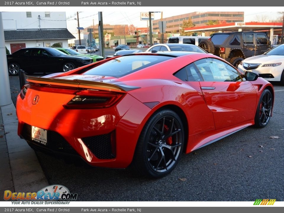 2017 Acura NSX Curva Red / Orchid Photo #3