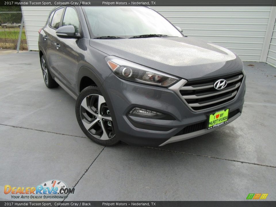 2017 Hyundai Tucson Sport Coliseum Gray / Black Photo #2