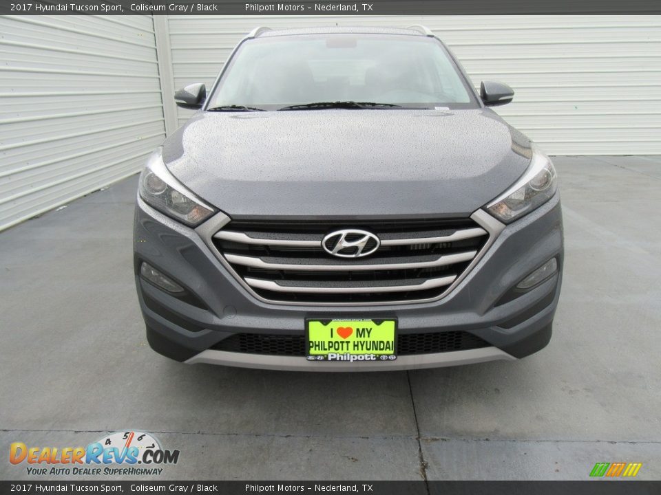 2017 Hyundai Tucson Sport Coliseum Gray / Black Photo #8