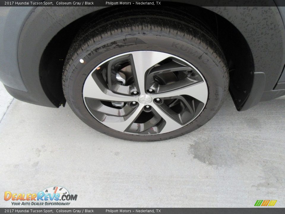 2017 Hyundai Tucson Sport Coliseum Gray / Black Photo #11