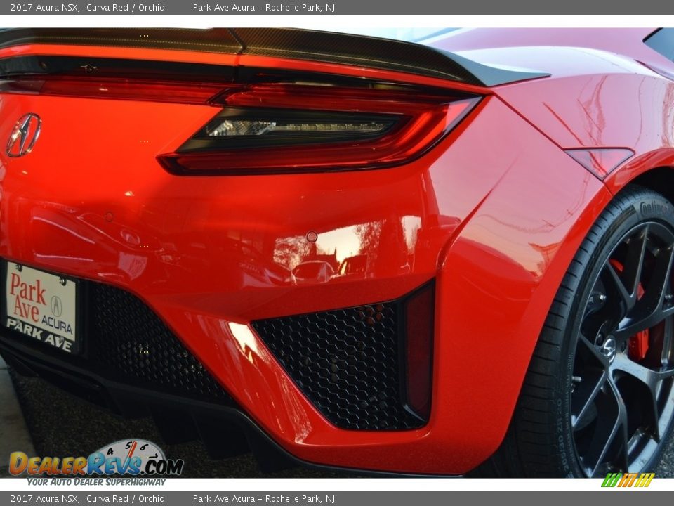 2017 Acura NSX Curva Red / Orchid Photo #28