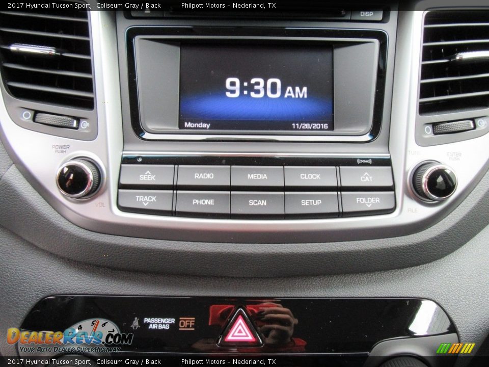 2017 Hyundai Tucson Sport Coliseum Gray / Black Photo #26