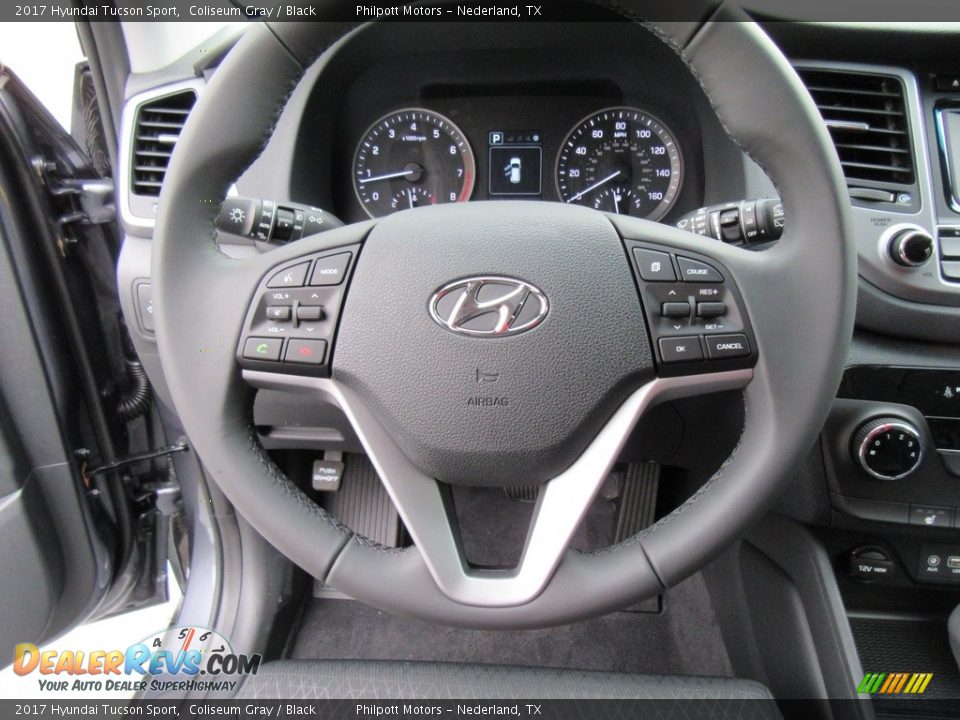 2017 Hyundai Tucson Sport Coliseum Gray / Black Photo #30