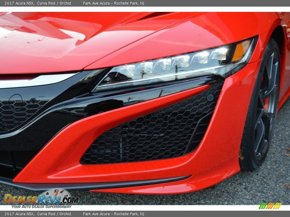 2017 Acura NSX Curva Red / Orchid Photo #36
