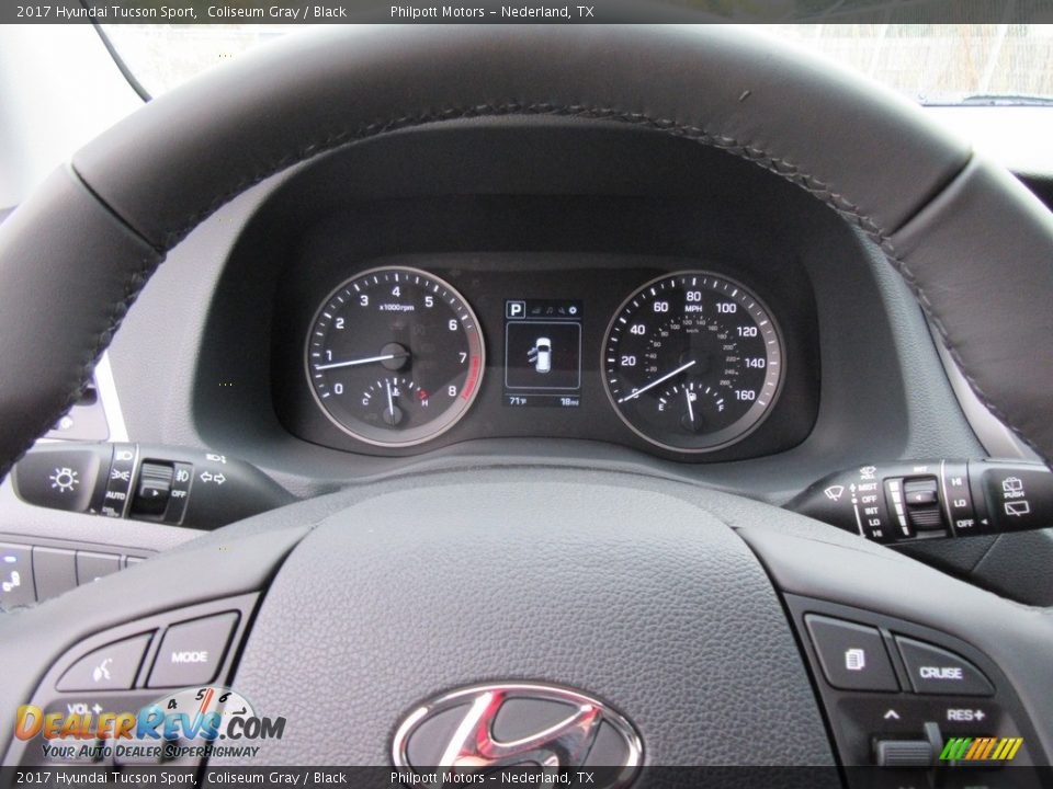 2017 Hyundai Tucson Sport Coliseum Gray / Black Photo #31