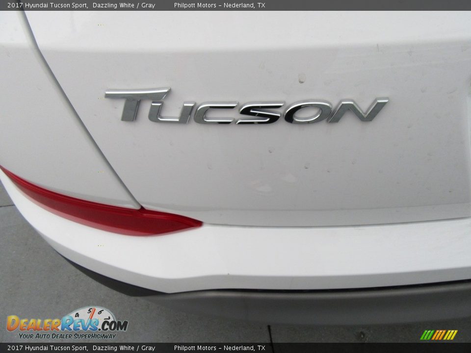 2017 Hyundai Tucson Sport Dazzling White / Gray Photo #13