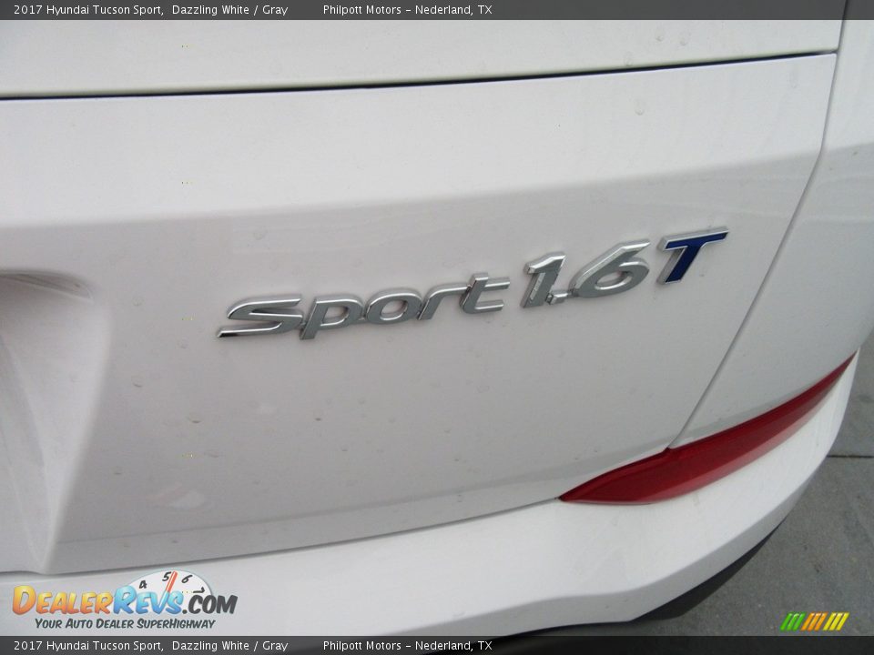2017 Hyundai Tucson Sport Dazzling White / Gray Photo #14