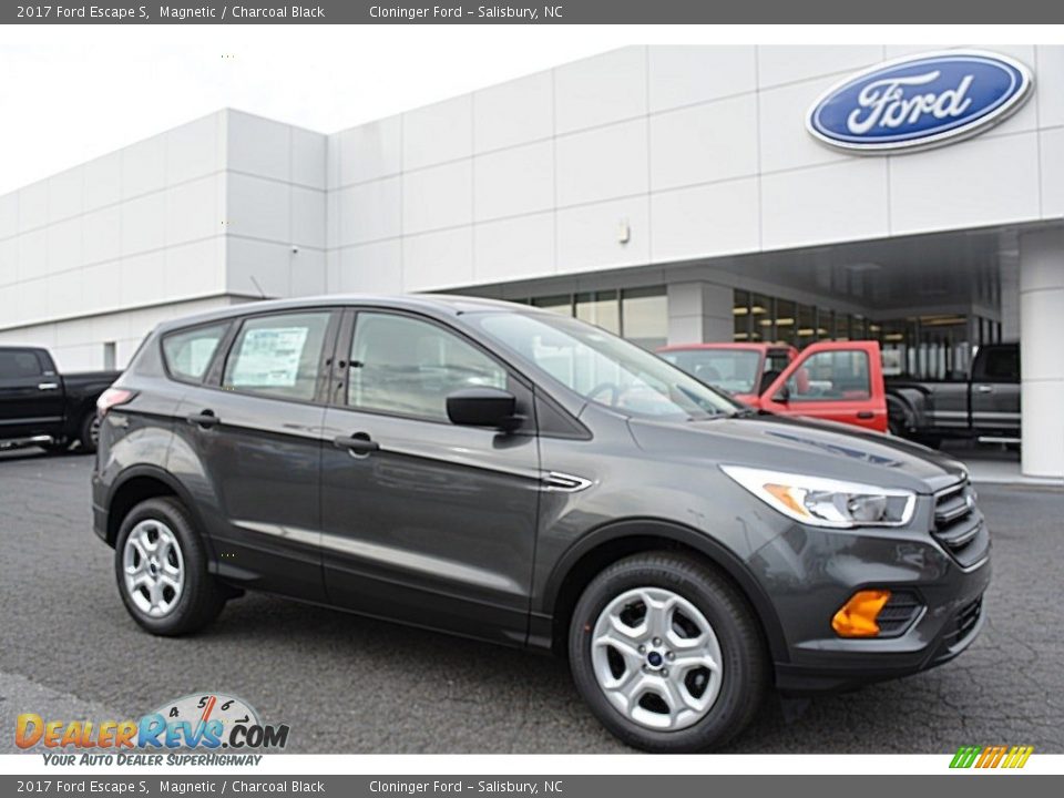2017 Ford Escape S Magnetic / Charcoal Black Photo #1