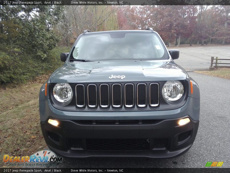 2017 Jeep Renegade Sport Anvil / Black Photo #3