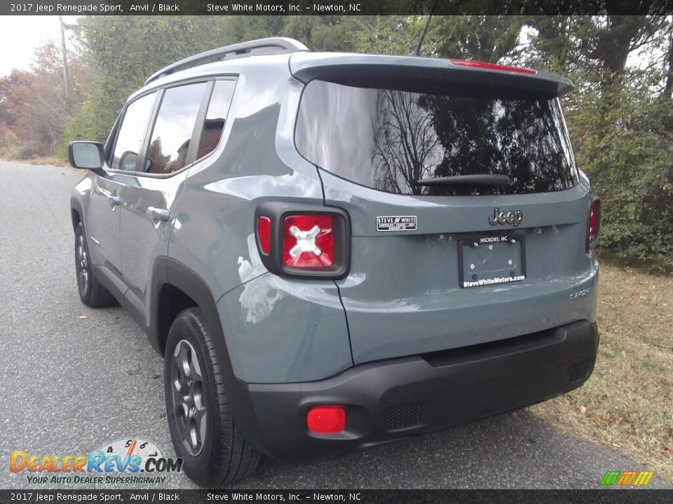 2017 Jeep Renegade Sport Anvil / Black Photo #4