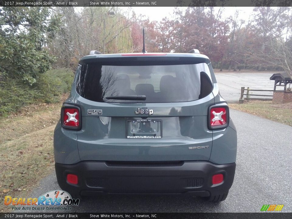 2017 Jeep Renegade Sport Anvil / Black Photo #5