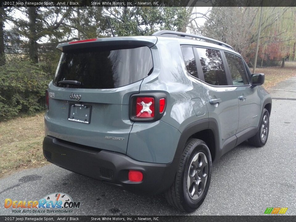 2017 Jeep Renegade Sport Anvil / Black Photo #8