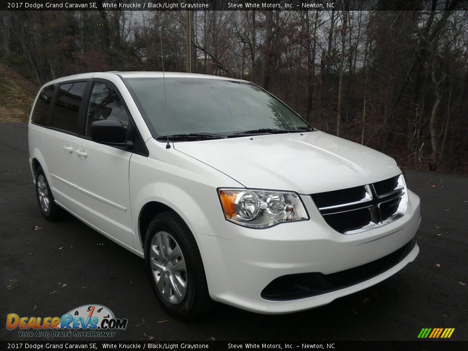 2017 Dodge Grand Caravan SE White Knuckle / Black/Light Graystone Photo #4