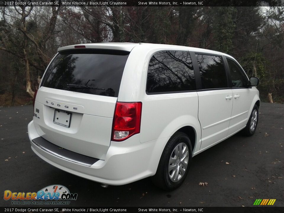 2017 Dodge Grand Caravan SE White Knuckle / Black/Light Graystone Photo #6