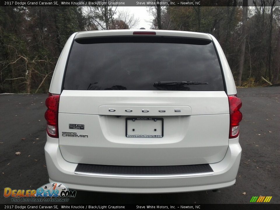2017 Dodge Grand Caravan SE White Knuckle / Black/Light Graystone Photo #7