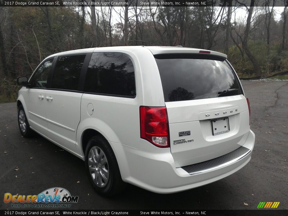 2017 Dodge Grand Caravan SE White Knuckle / Black/Light Graystone Photo #8