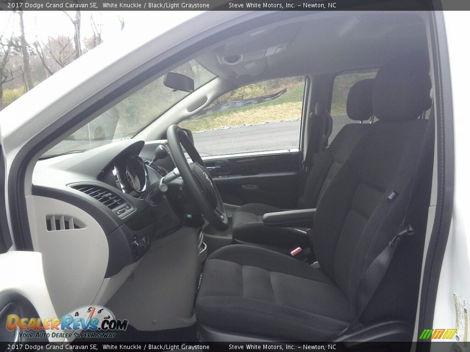 2017 Dodge Grand Caravan SE White Knuckle / Black/Light Graystone Photo #9