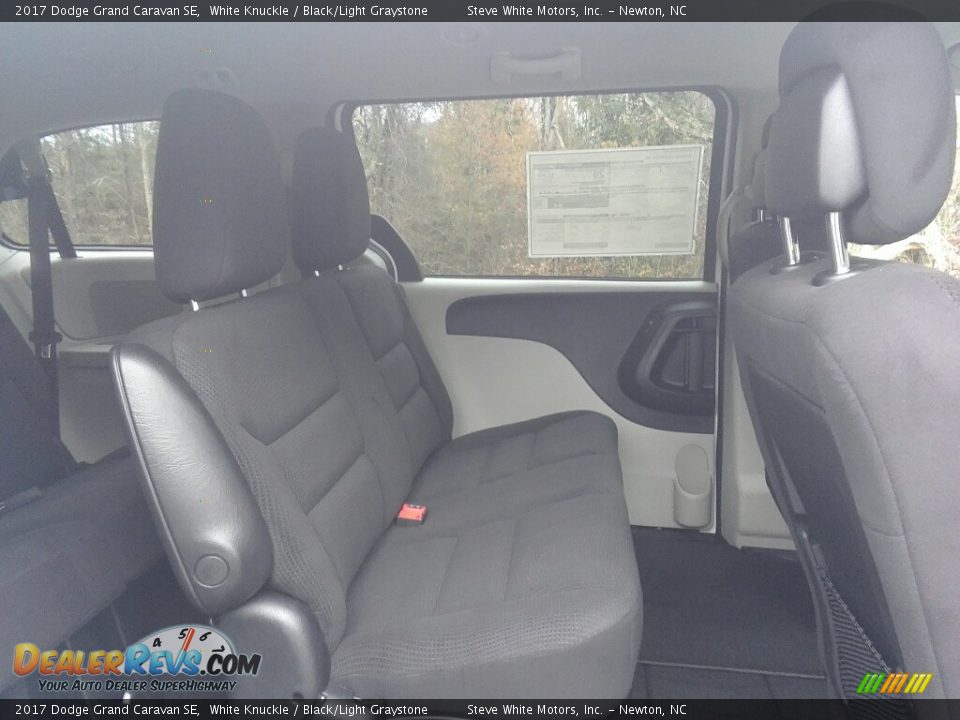 2017 Dodge Grand Caravan SE White Knuckle / Black/Light Graystone Photo #12