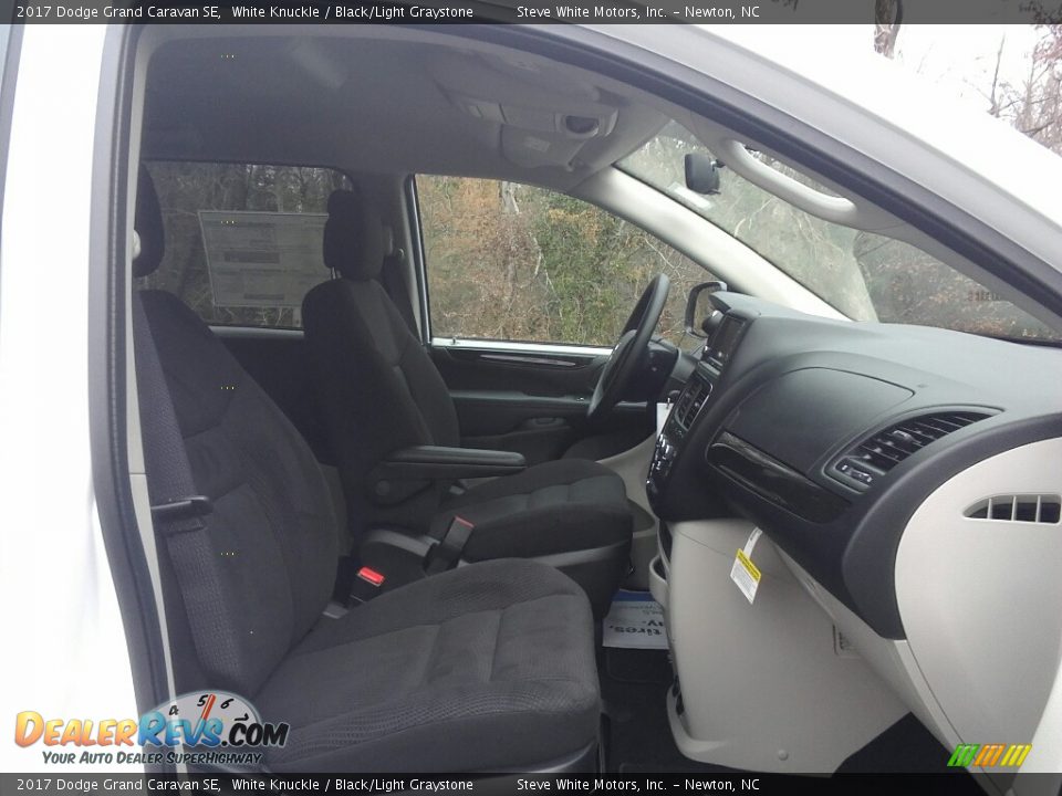 2017 Dodge Grand Caravan SE White Knuckle / Black/Light Graystone Photo #13