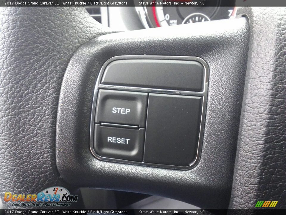 2017 Dodge Grand Caravan SE White Knuckle / Black/Light Graystone Photo #16