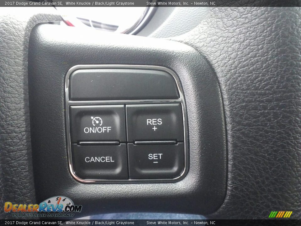 2017 Dodge Grand Caravan SE White Knuckle / Black/Light Graystone Photo #17