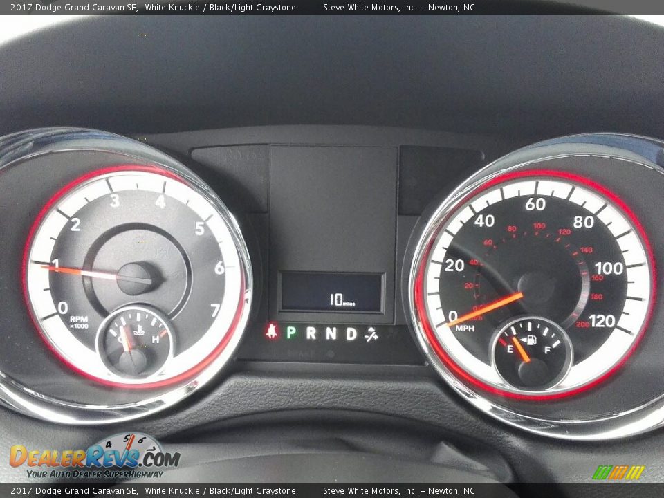 2017 Dodge Grand Caravan SE White Knuckle / Black/Light Graystone Photo #18