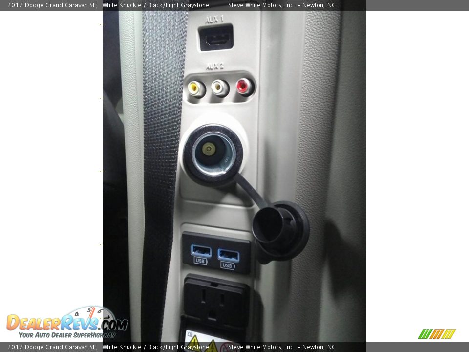 2017 Dodge Grand Caravan SE White Knuckle / Black/Light Graystone Photo #21