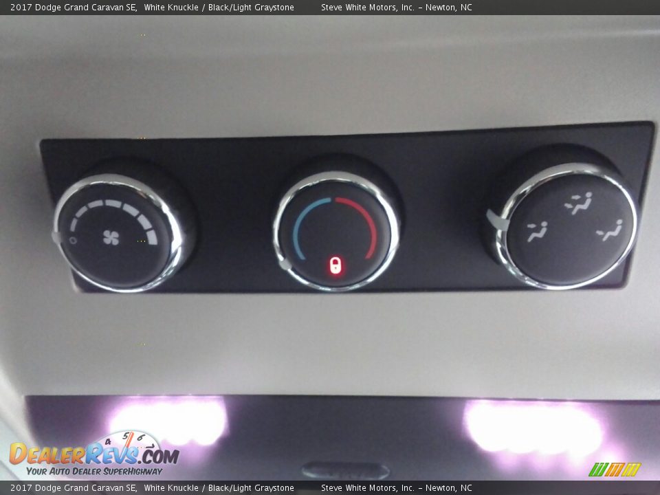 2017 Dodge Grand Caravan SE White Knuckle / Black/Light Graystone Photo #25