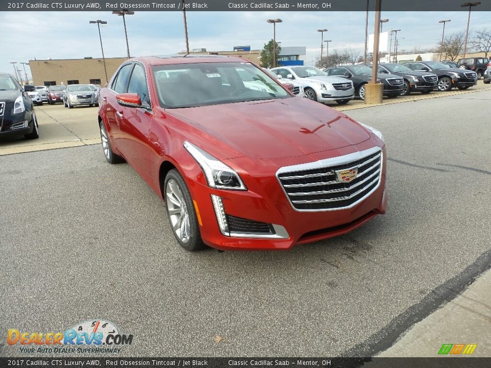 Front 3/4 View of 2017 Cadillac CTS Luxury AWD Photo #1