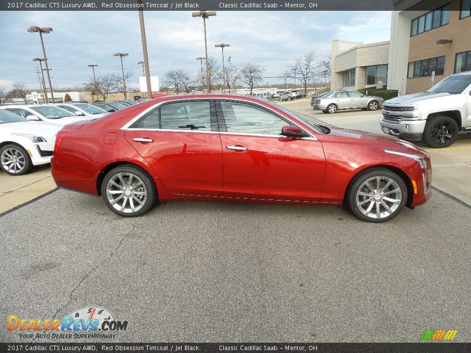 Red Obsession Tintcoat 2017 Cadillac CTS Luxury AWD Photo #2