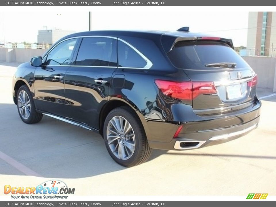 2017 Acura MDX Technology Crystal Black Pearl / Ebony Photo #5