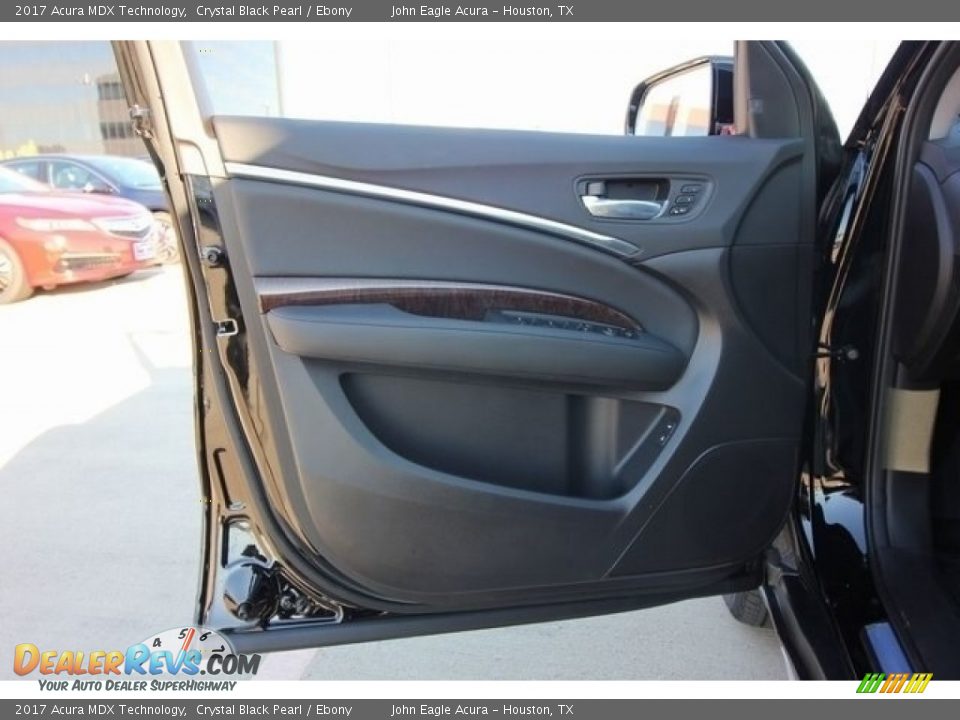 2017 Acura MDX Technology Crystal Black Pearl / Ebony Photo #15
