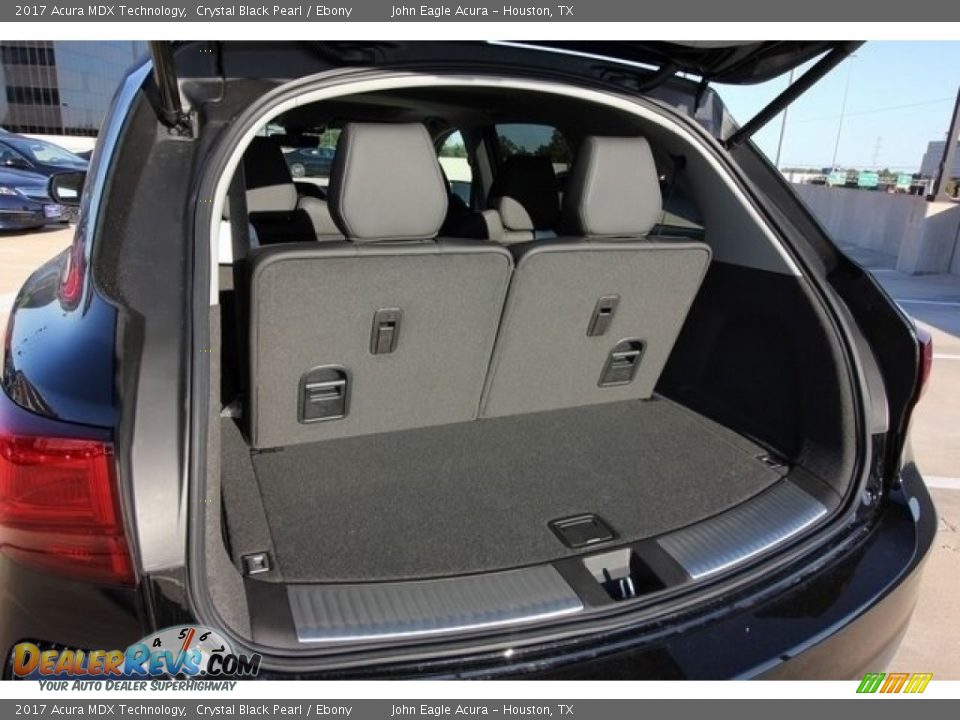 2017 Acura MDX Technology Crystal Black Pearl / Ebony Photo #22