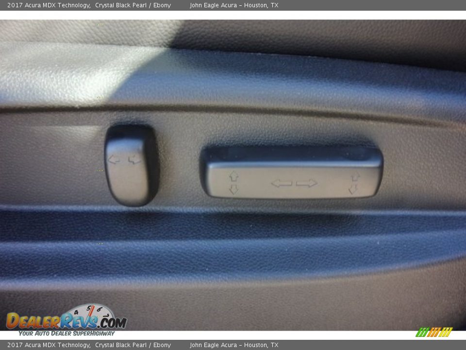 2017 Acura MDX Technology Crystal Black Pearl / Ebony Photo #28