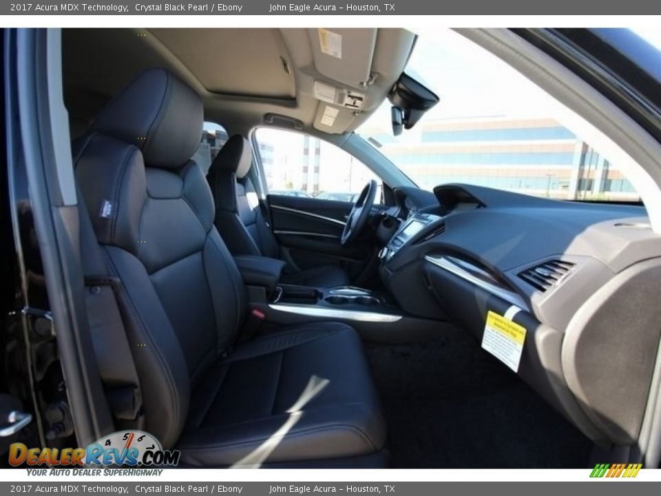 2017 Acura MDX Technology Crystal Black Pearl / Ebony Photo #29