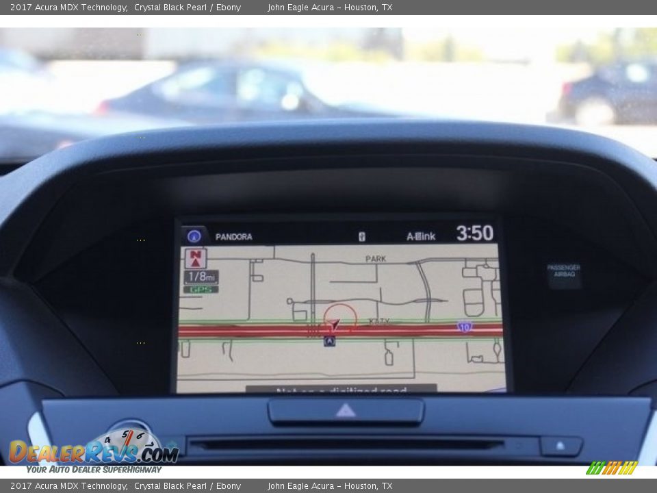 2017 Acura MDX Technology Crystal Black Pearl / Ebony Photo #35
