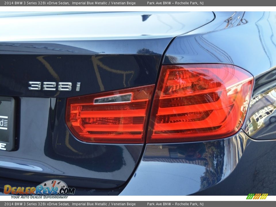 2014 BMW 3 Series 328i xDrive Sedan Imperial Blue Metallic / Venetian Beige Photo #23