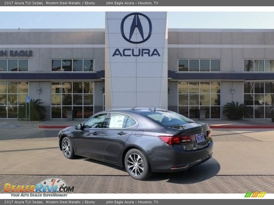 2017 Acura TLX Sedan Modern Steel Metallic / Ebony Photo #5