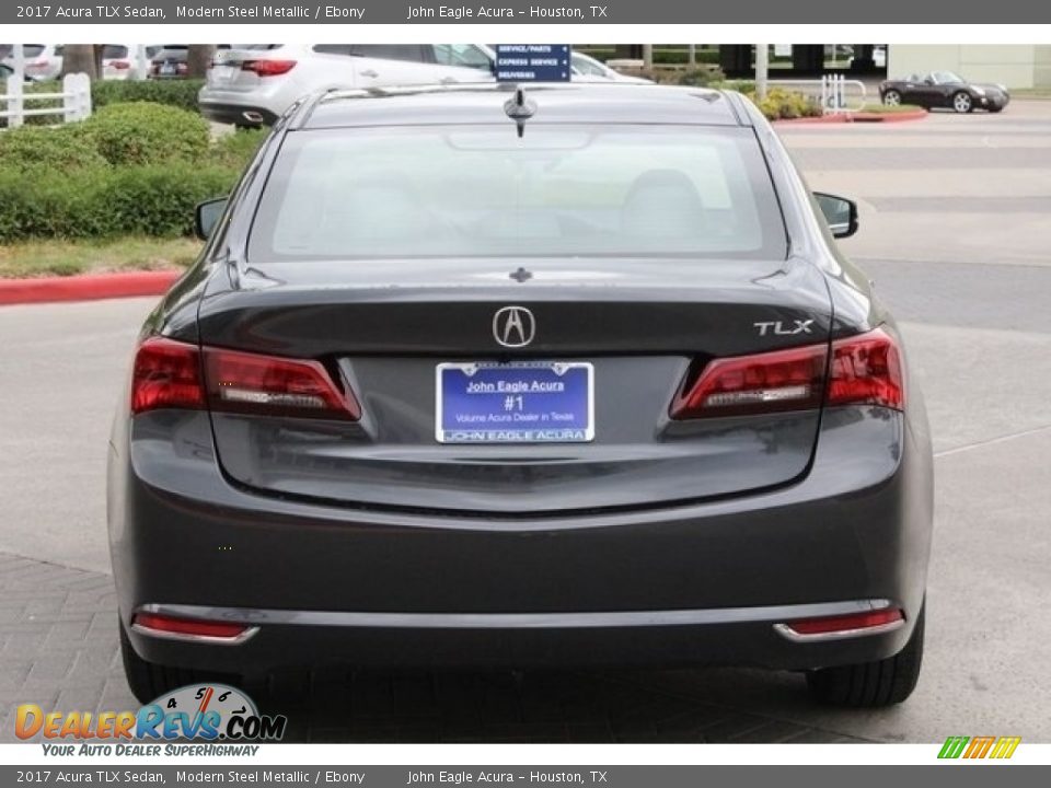 2017 Acura TLX Sedan Modern Steel Metallic / Ebony Photo #6