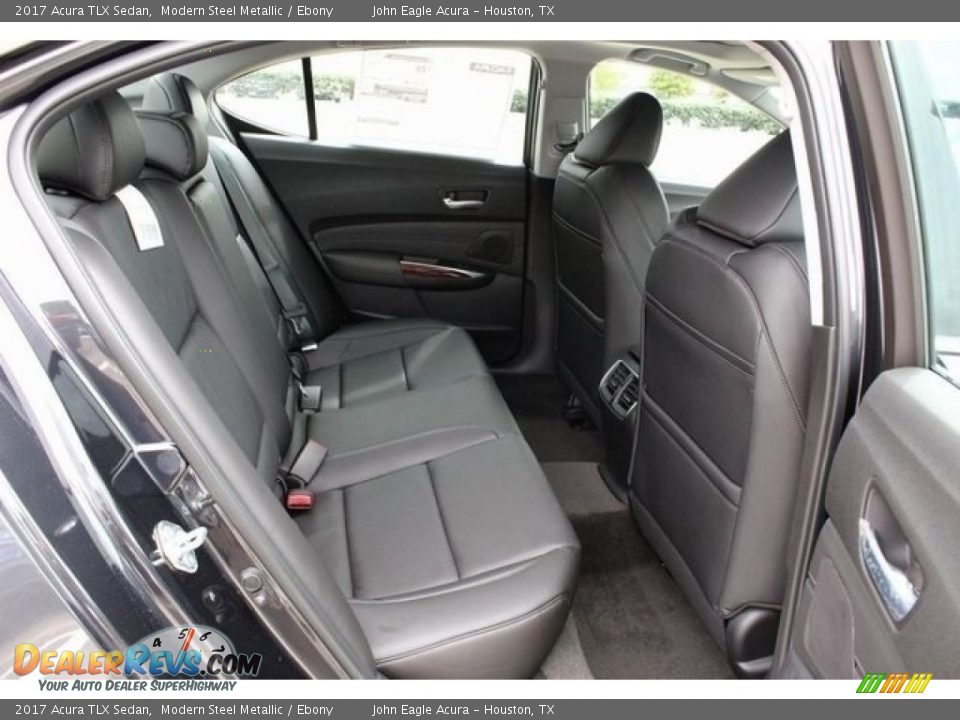 2017 Acura TLX Sedan Modern Steel Metallic / Ebony Photo #18