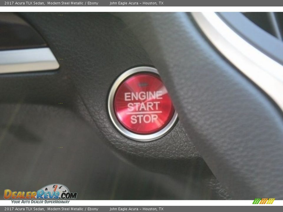 2017 Acura TLX Sedan Modern Steel Metallic / Ebony Photo #28