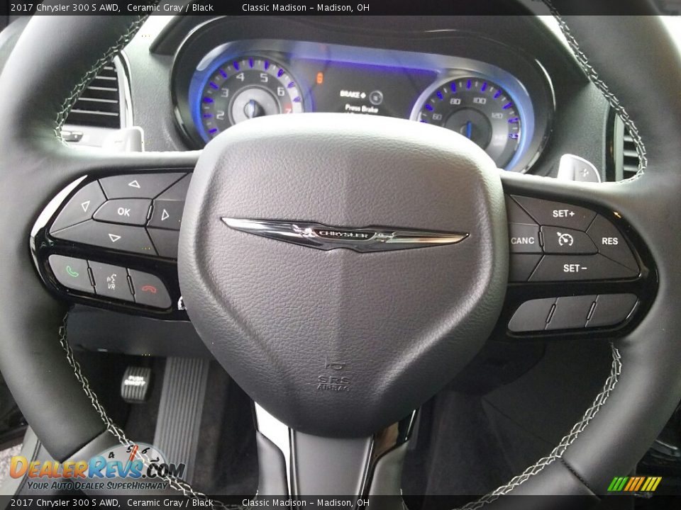 2017 Chrysler 300 S AWD Steering Wheel Photo #4