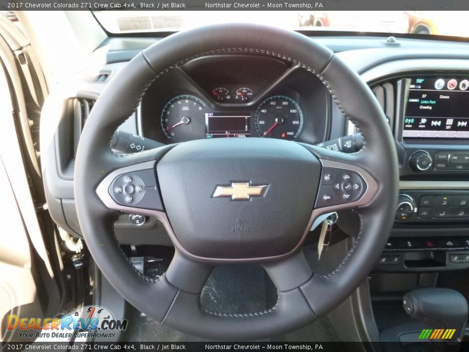 2017 Chevrolet Colorado Z71 Crew Cab 4x4 Steering Wheel Photo #19