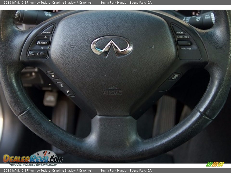 2013 Infiniti G 37 Journey Sedan Graphite Shadow / Graphite Photo #11