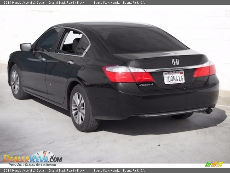 2014 Honda Accord LX Sedan Crystal Black Pearl / Black Photo #2