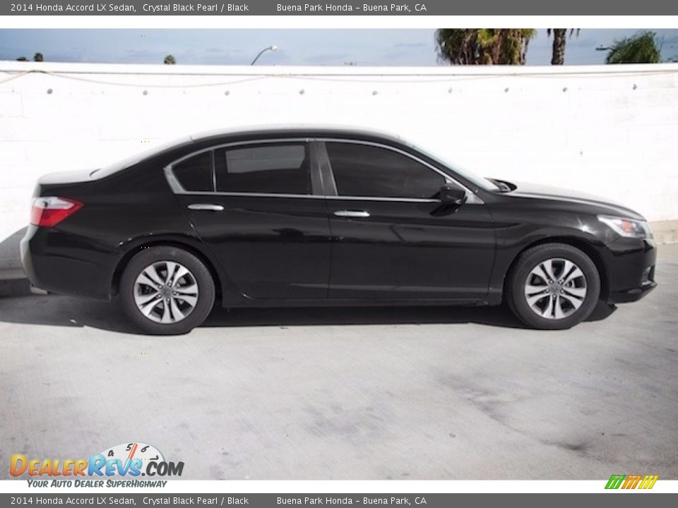 2014 Honda Accord LX Sedan Crystal Black Pearl / Black Photo #8