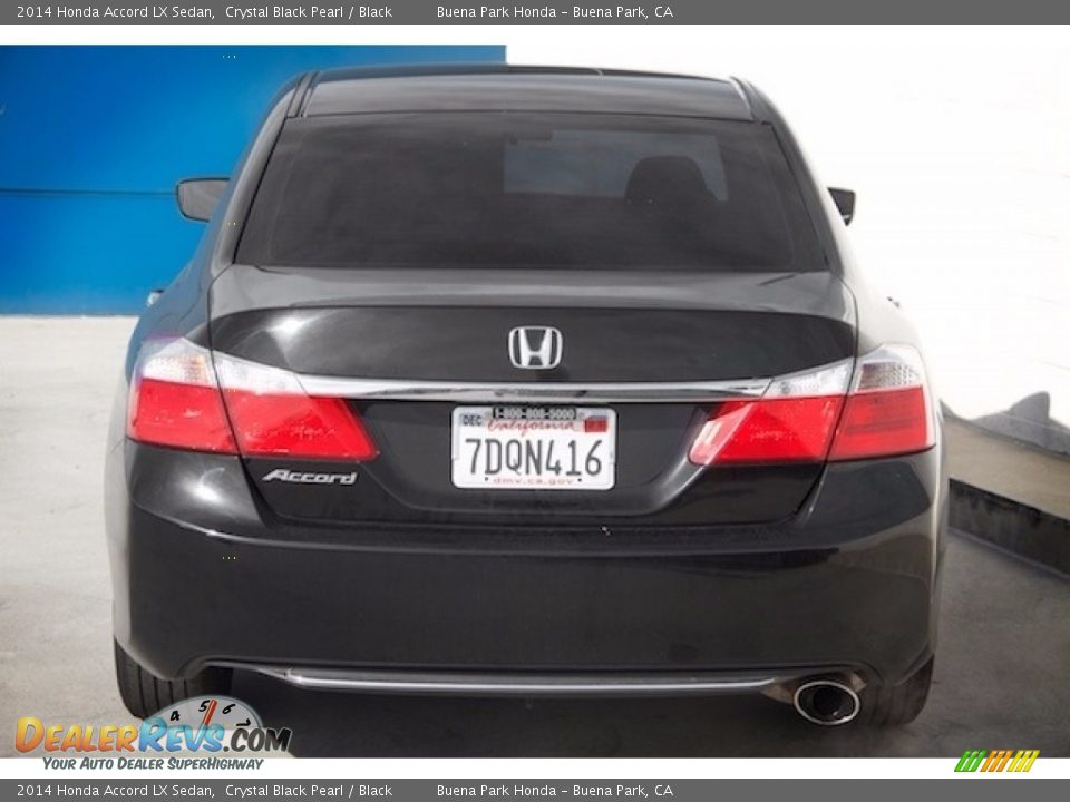 2014 Honda Accord LX Sedan Crystal Black Pearl / Black Photo #9