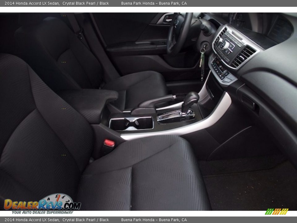 2014 Honda Accord LX Sedan Crystal Black Pearl / Black Photo #16